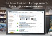 Verbetert zoeken naar LinkedIn groepen