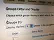 LinkedIn Groups order and Display