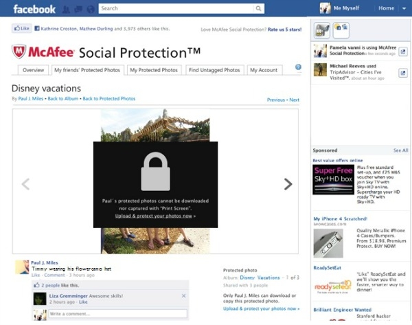 McAfee Social Protection