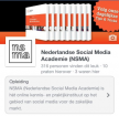 NSMA Facebook bedrijfspagina in de bijgewerkte Facebook applicatie