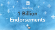 Miljard LinkedIn Endorsements - 2013