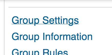 Group Settings - LinkedIn Groepen