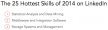 De 25 beste skills op LinkedIn van 2014 om aan een baan te komen